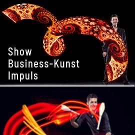 christoph rummel I jongleur  showacts | lichtjonglage | businesskunst